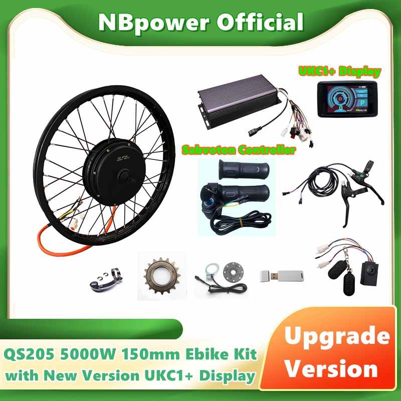NBpower/QS205 5000W V3 150mm A - 5000W Hub Motor Kit 72V recensie en prijs