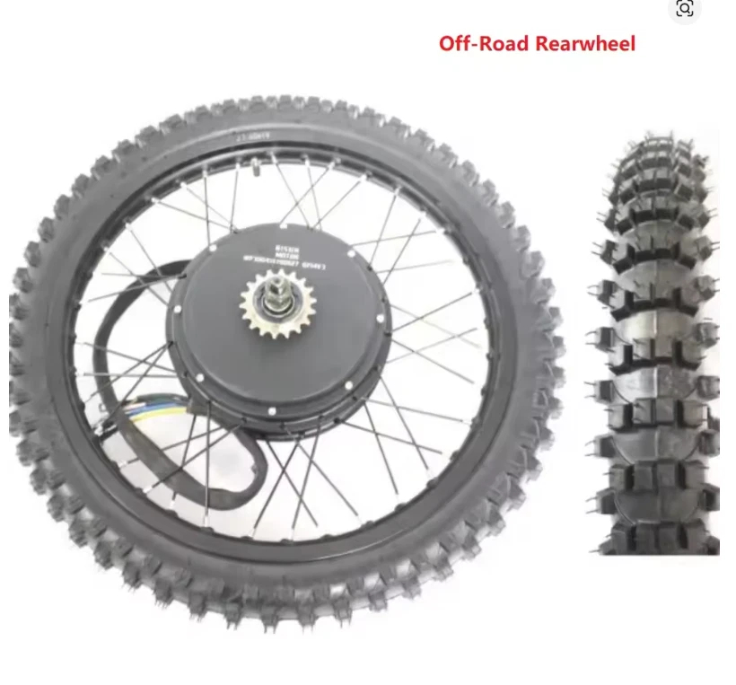 High Power 48 V-72 V 3000-5000 - 5000W Hub Motor Kit 72V recensie en prijs