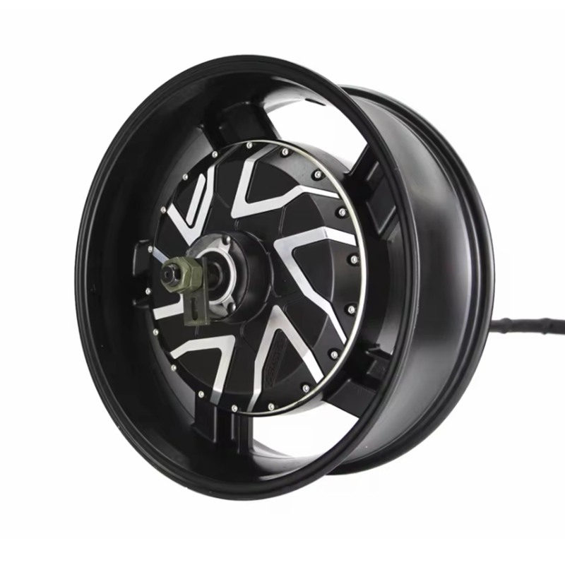 QS Motor 12000W 17X6.0inch V41 - 12000W Electric Motorcycle Hub Motor recensie en prijs
