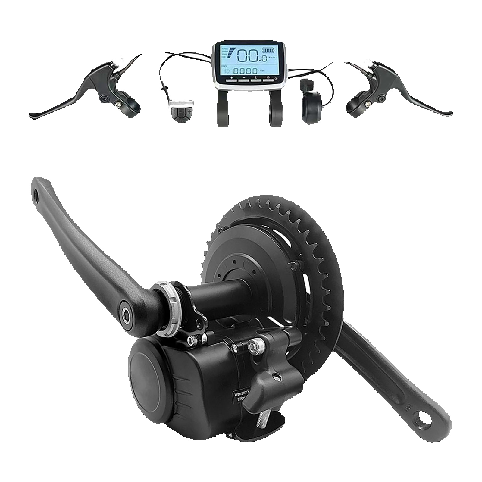 Nieuwe Versie Tongsheng 48V 50 - Torque Sensor Mid Drive Motor Kit recensie en prijs