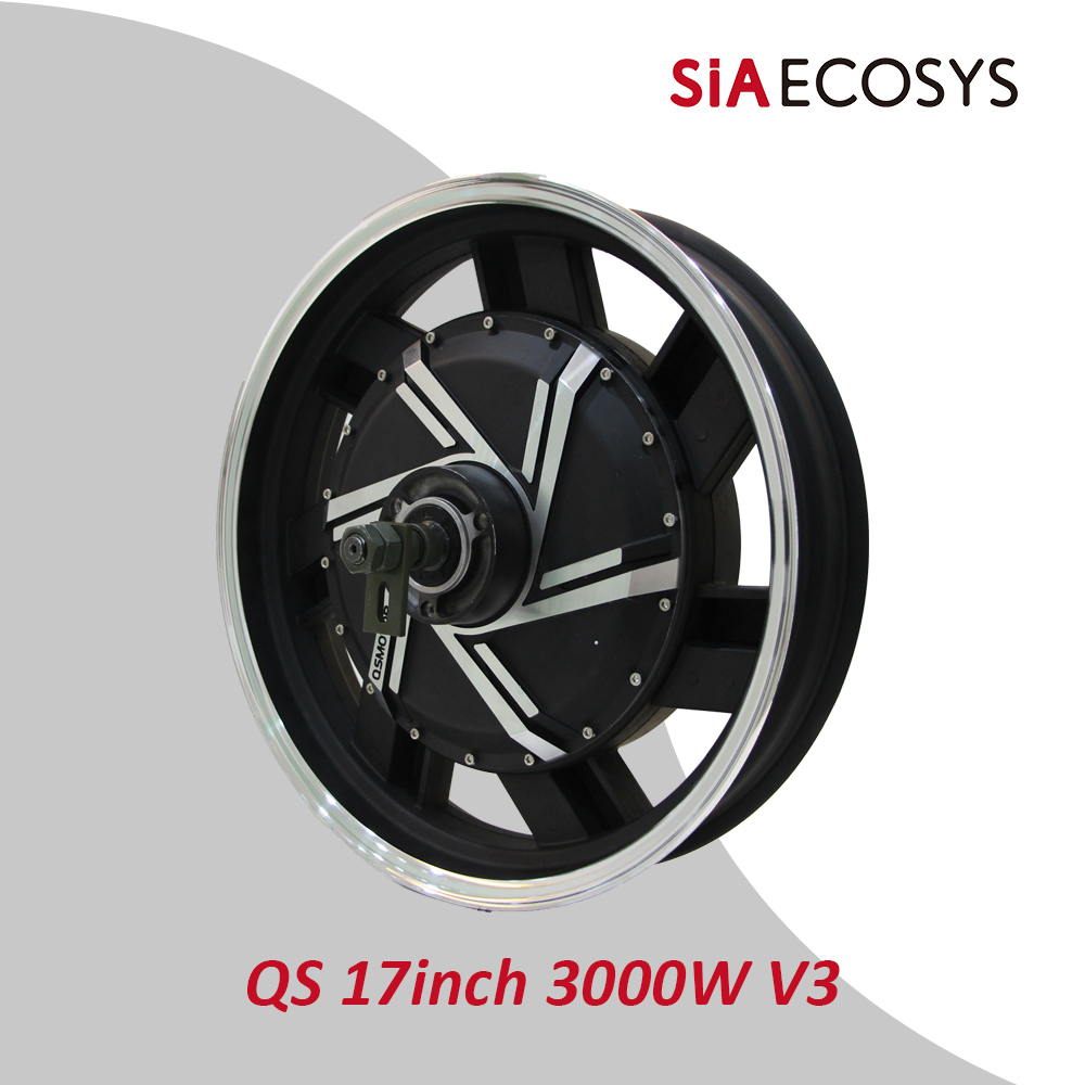 QSMOTOR QS273 17-inch 3000W V3 - 17 Inch Motorcycle Rim Hub Motor 72V recensie en prijs